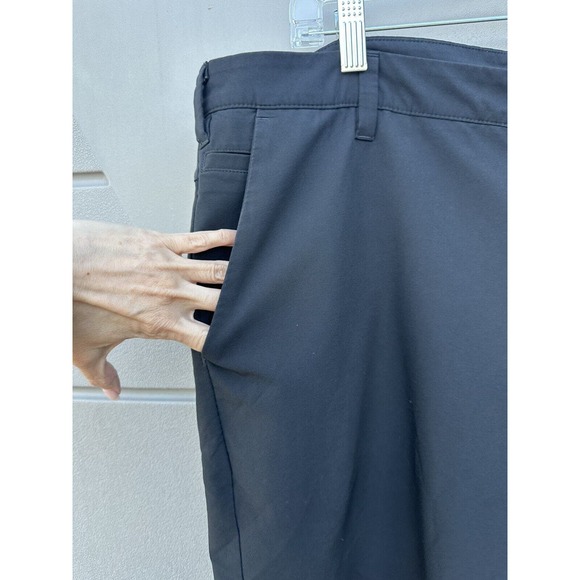 Adidas Men’s Climalite Golf Navy Black Performance Blend Shorts Size 36 READ - Picture 3 of 11